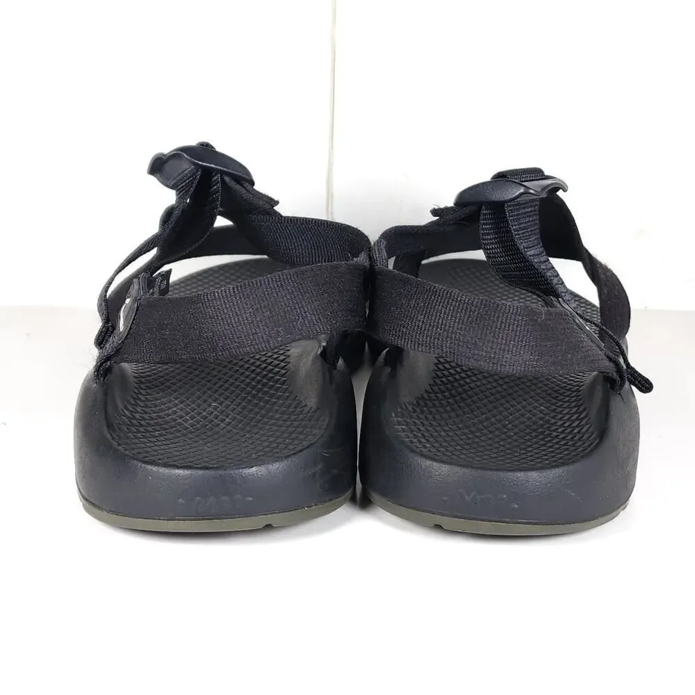 Chaco Men's Z Cloud Size US11 Black Strappy Outdoor Sport Sandals Shoes